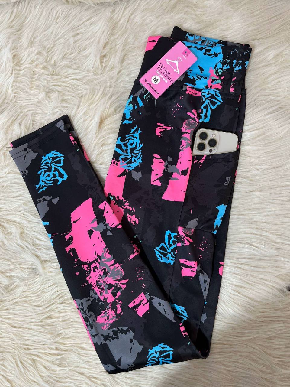 High Waist printed Legging