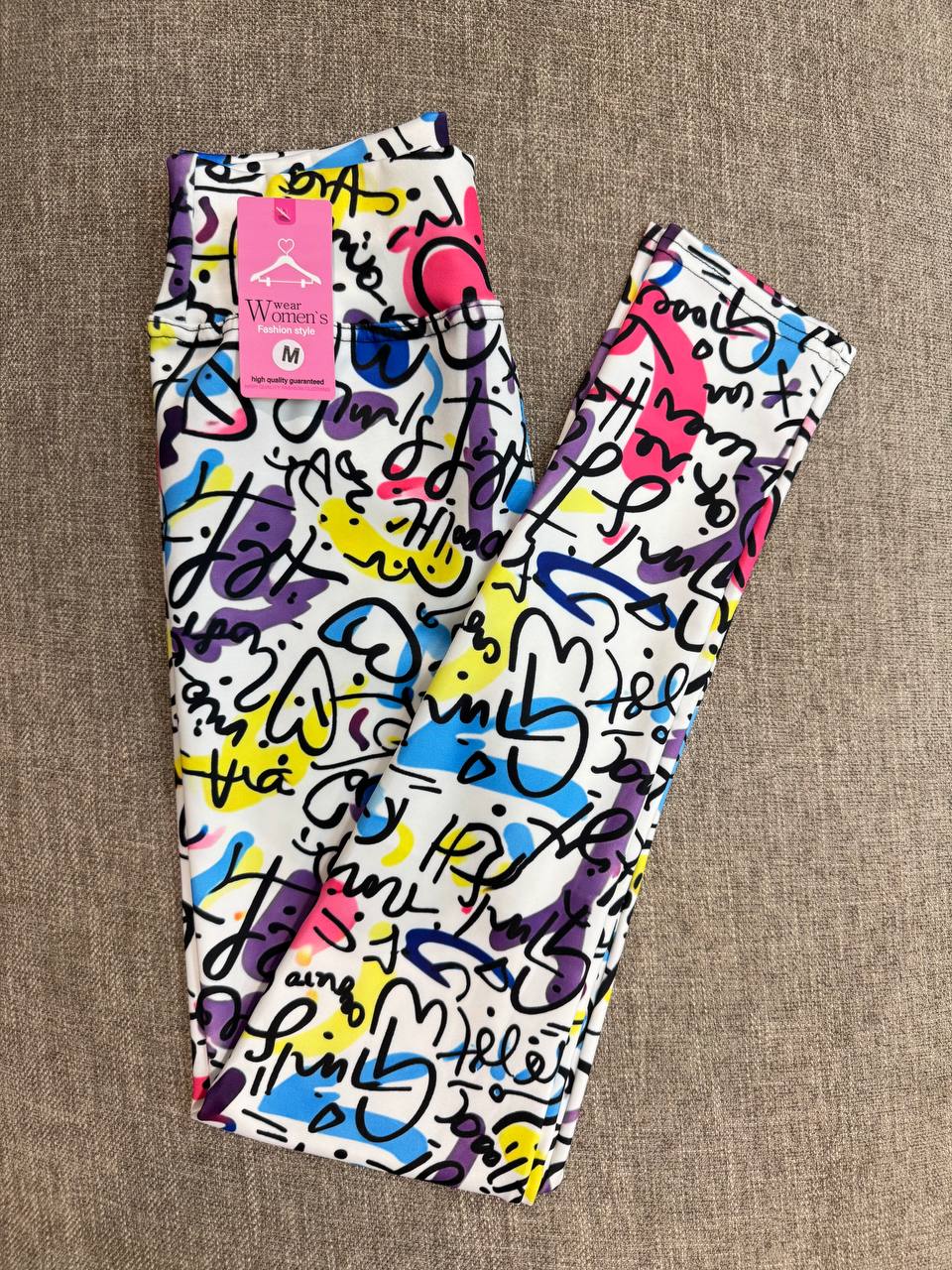 High Waist printed Legging