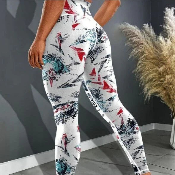 High Waist printed Legging