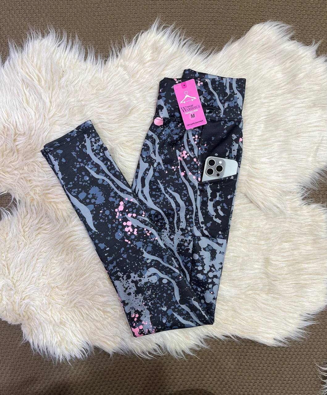 High Waist printed Legging