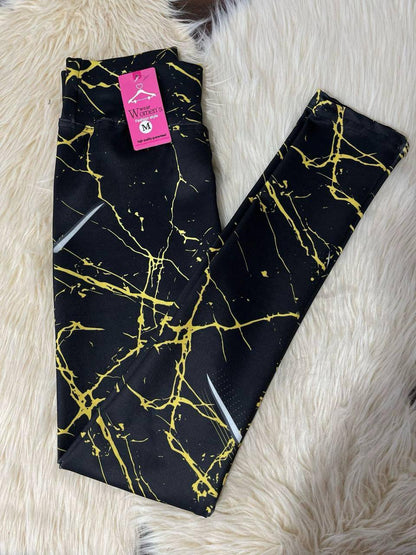 High Waist printed Legging