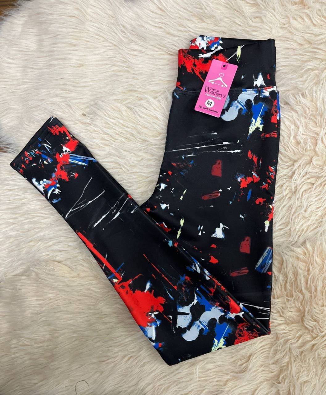High Waist printed Legging