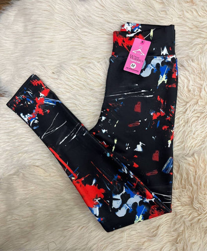 High Waist printed Legging