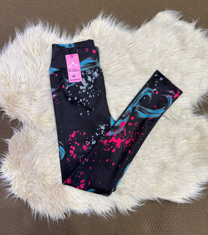 High Waist printed Legging