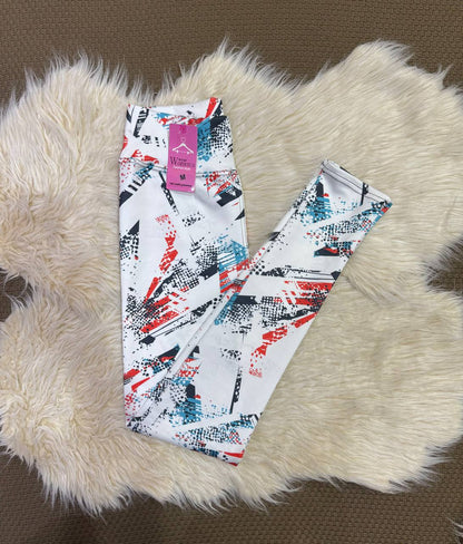 High Waist printed Legging