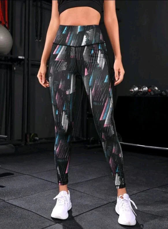 High Waist printed Legging
