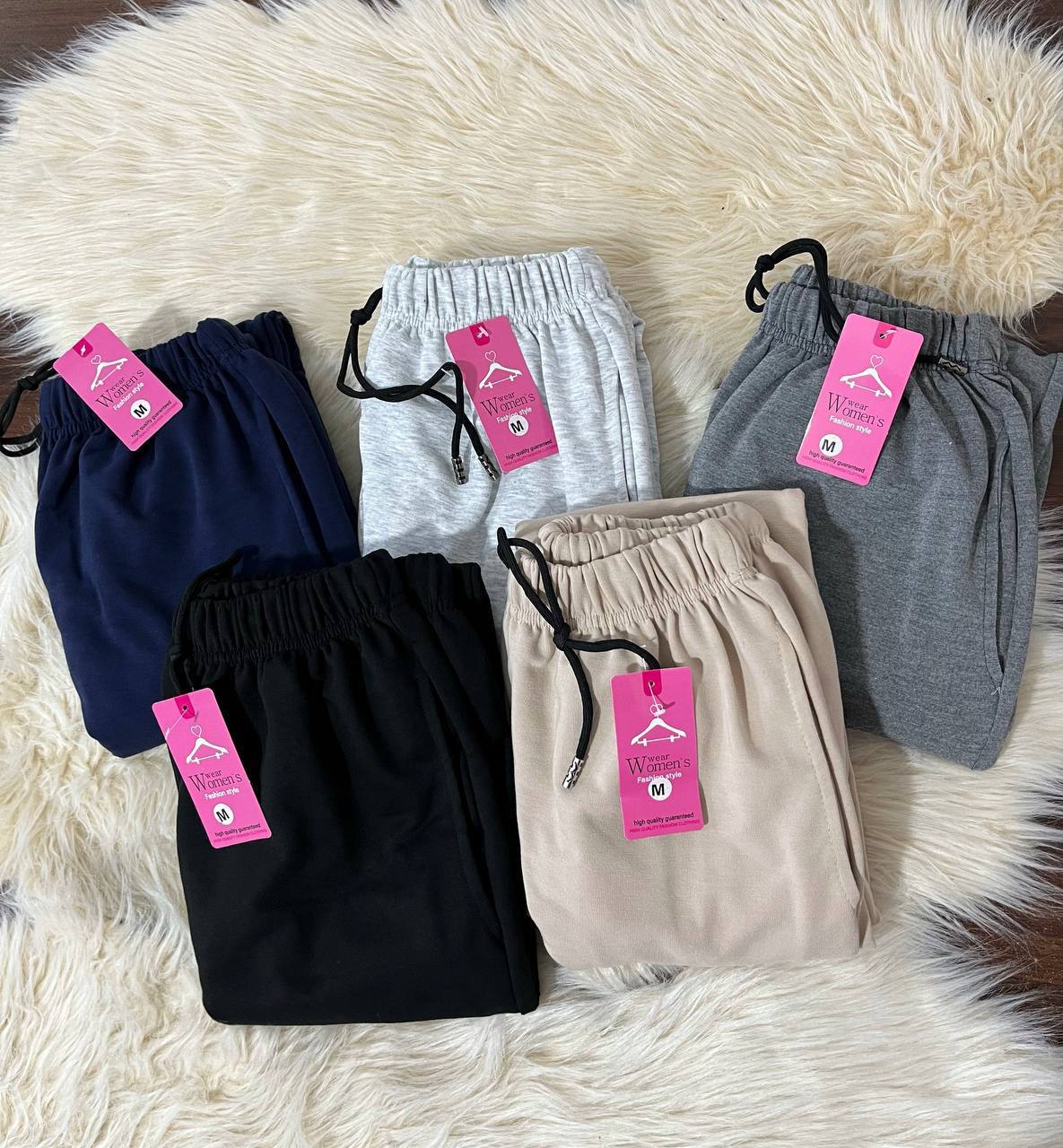 بنطلون سويت بانت حريمي سادة – Summer Melton Cotton Lycra