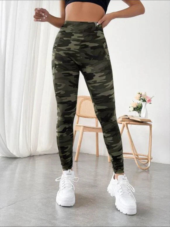 High Waist printed Legging