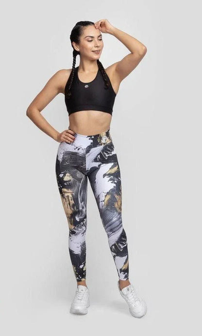 High Waist printed Legging