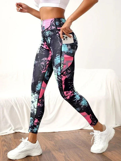 High Waist printed Legging