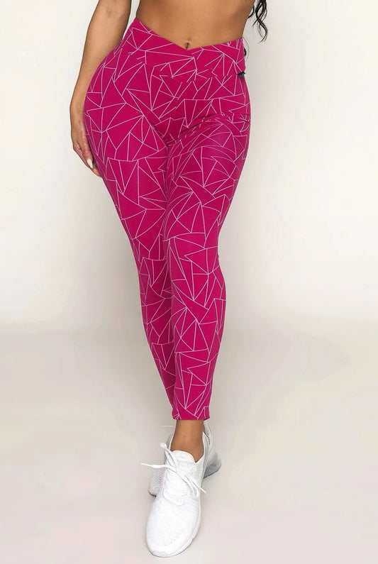 High Waist printed Legging