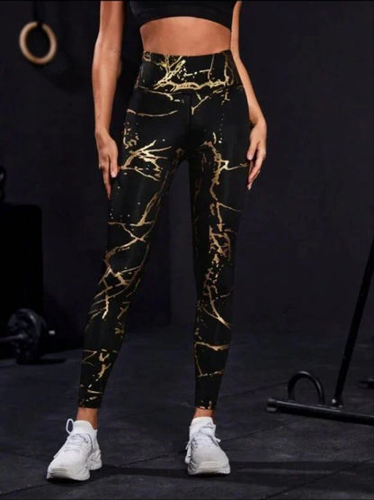 High Waist printed Legging