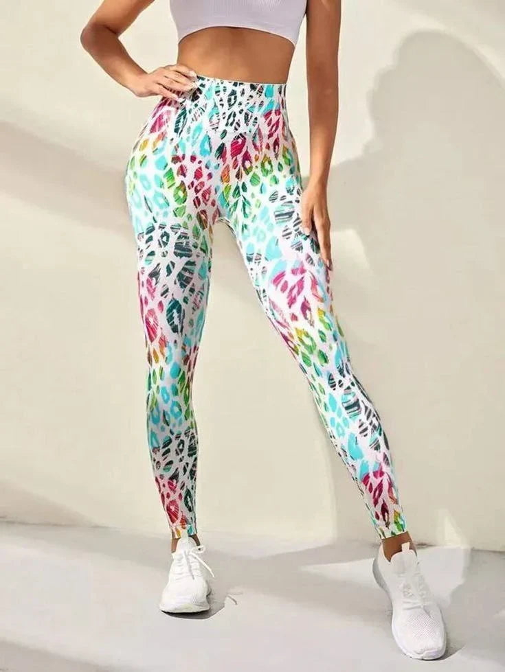 High Waist printed Legging