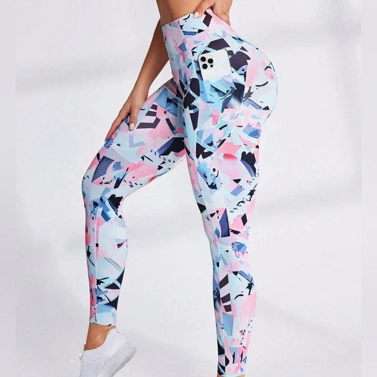 High Waist printed Legging