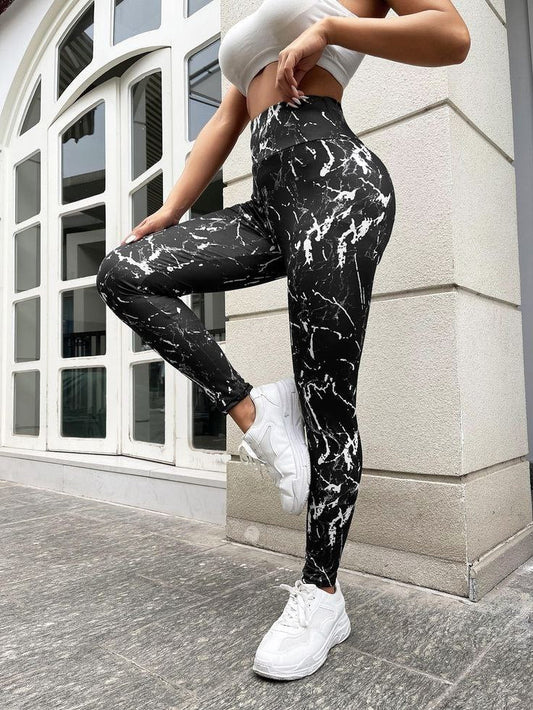 High Waist printed Legging