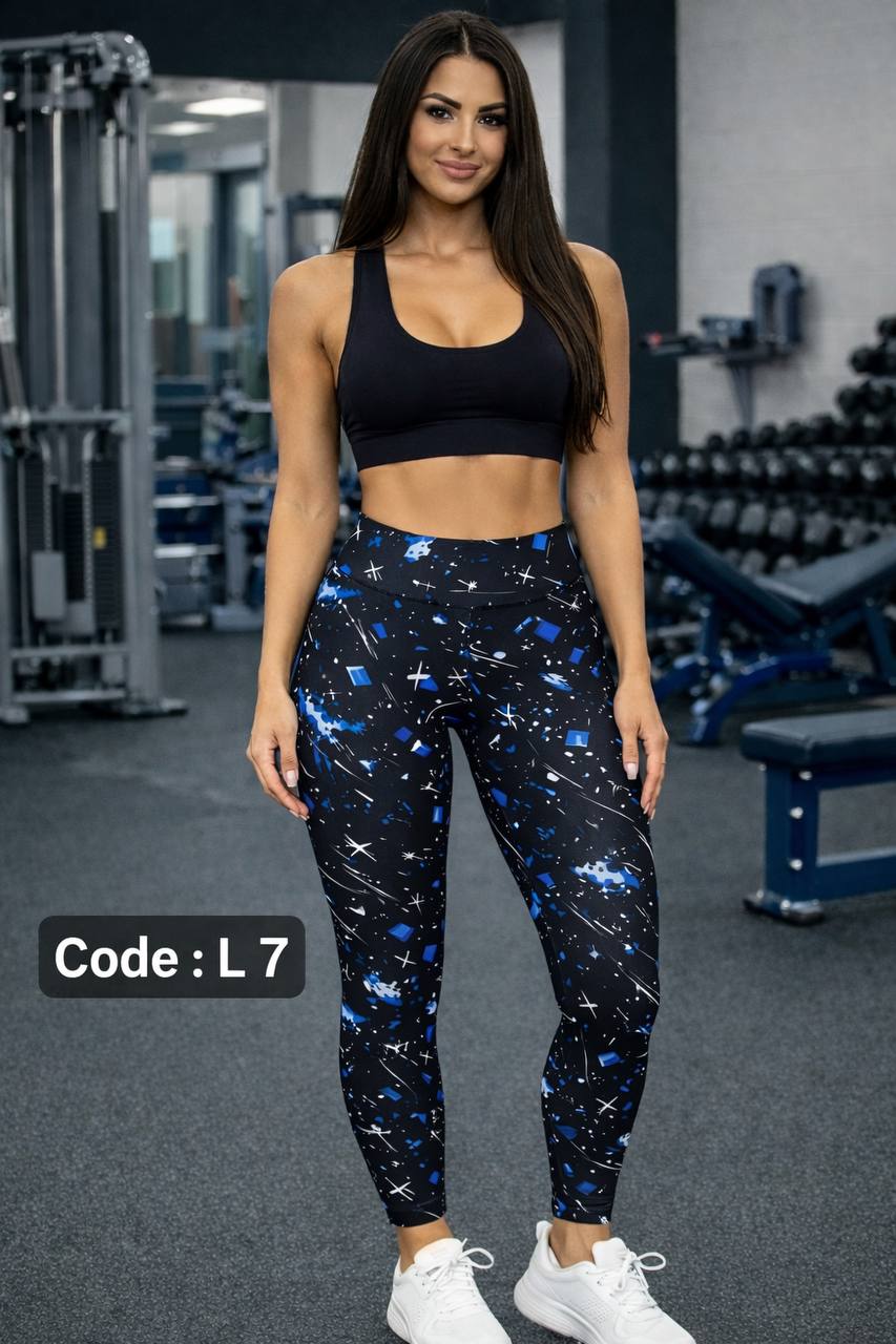 High Waist printed Legging