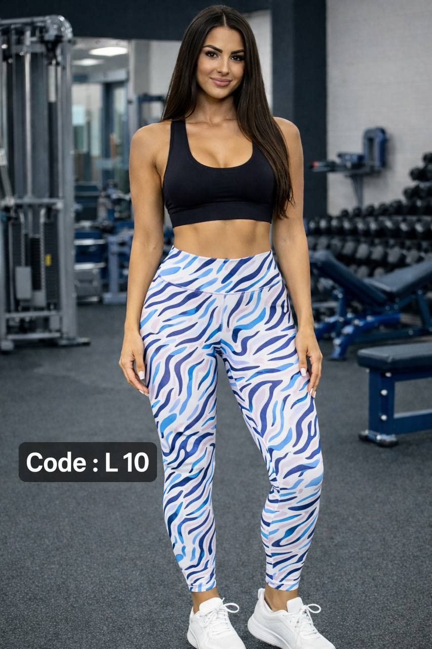 High Waist printed Legging