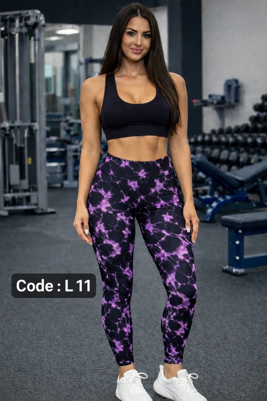High Waist printed Legging