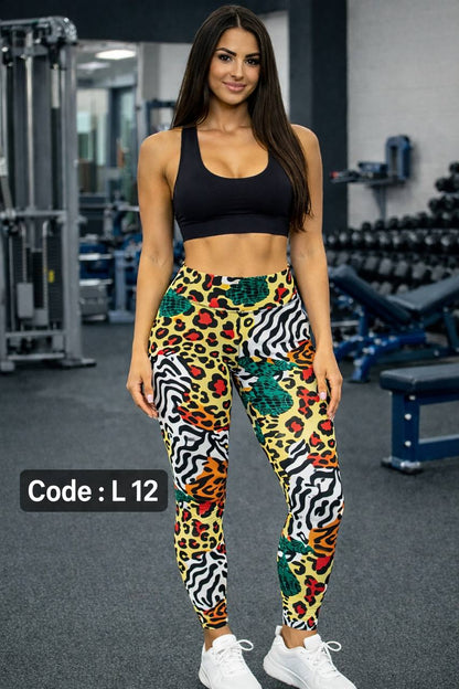 High Waist printed Legging