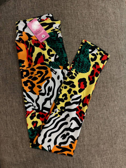 High Waist printed Legging