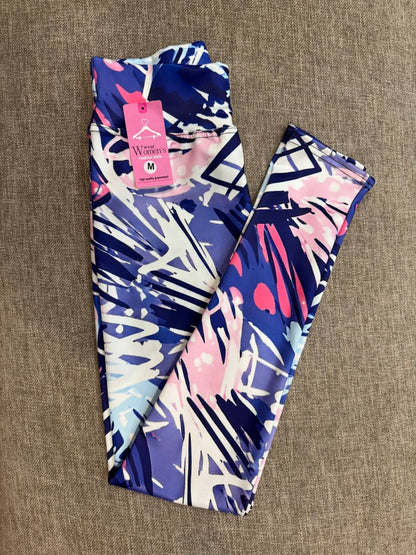 High Waist printed Legging