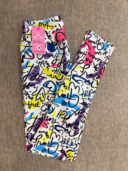 High Waist printed Legging