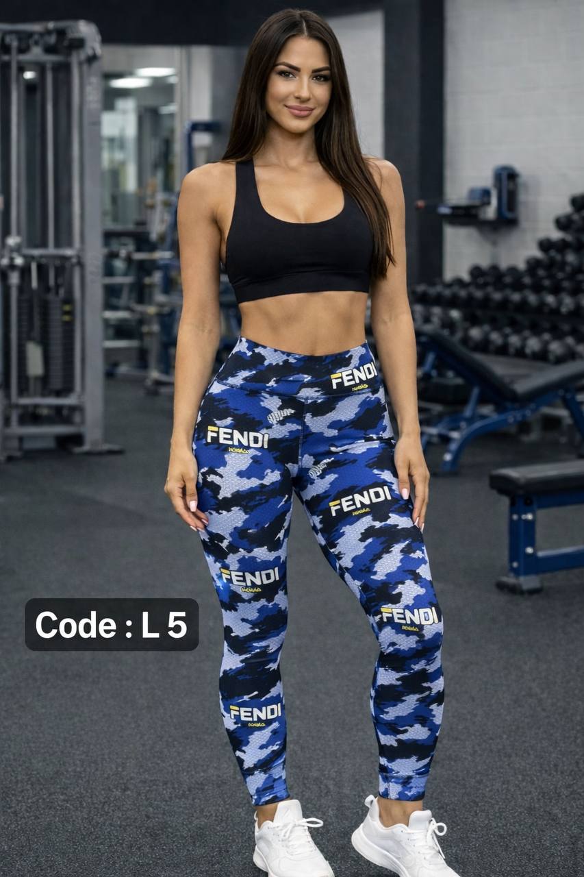 High Waist printed Legging
